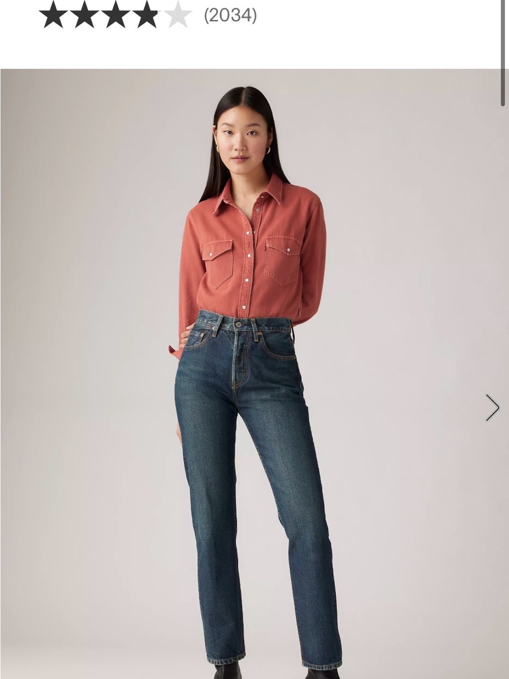 NEW Levi’s 501® Original Fit Women’s Jeans – Size 28x32